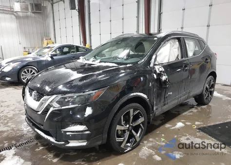 2021 Nissan Rogue Sport Sl Awd Xtronic Cvt from USA, damaged, VIN JN1BJ1CW7MW422560